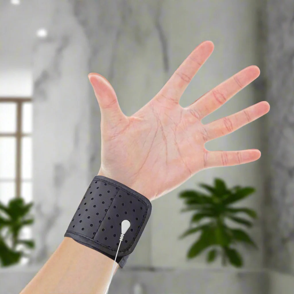 PU Leather Grounding Wristband