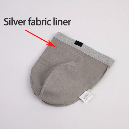 Silver Fiber Electromagnetic Shielding Hat